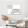 Picture of Turntable _GroupedProduct_Rectangle_Landscape_Canvas_Framed_
