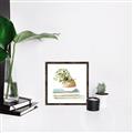 Picture of Pot On The Books I _GroupedProduct_Square_Canvas_Framed_
