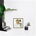 Picture of Flower Pot On Books _GroupedProduct_Square_Canvas_Framed_