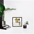 Picture of Flower Pot On Books _GroupedProduct_Square_Canvas_Framed_