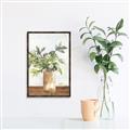 Picture of Potted Greens II _GroupedProduct_Rectangle_Portrait_Canvas_Framed_