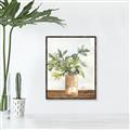 Picture of Potted Greens II _GroupedProduct_Rectangle_Portrait_Canvas_Framed_