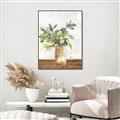 Picture of Potted Greens II _GroupedProduct_Rectangle_Portrait_Canvas_Framed_
