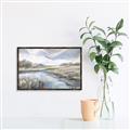 Picture of Lake Field _GroupedProduct_Rectangle_Landscape_Canvas_Framed_