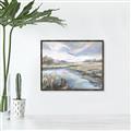 Picture of Lake Field _GroupedProduct_Rectangle_Landscape_Canvas_Framed_