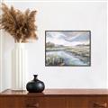 Picture of Lake Field _GroupedProduct_Rectangle_Landscape_Canvas_Framed_