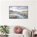 Picture of Lake Field _GroupedProduct_Rectangle_Landscape_Canvas_Framed_