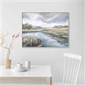 Picture of Lake Field _GroupedProduct_Rectangle_Landscape_Canvas_Framed_