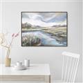 Picture of Lake Field _GroupedProduct_Rectangle_Landscape_Canvas_Framed_