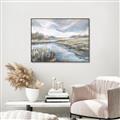 Picture of Lake Field _GroupedProduct_Rectangle_Landscape_Canvas_Framed_