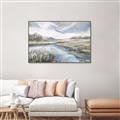 Picture of Lake Field _GroupedProduct_Rectangle_Landscape_Canvas_Framed_
