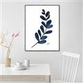 Picture of Blue Leaves VI _GroupedProduct_Rectangle_Portrait_Canvas_Framed_