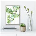 Picture of Green Dripping I _GroupedProduct_Rectangle_Portrait_Canvas_Framed_
