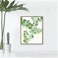 Picture of Green Dripping I _GroupedProduct_Rectangle_Portrait_Canvas_Framed_