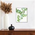 Picture of Green Dripping I _GroupedProduct_Rectangle_Portrait_Canvas_Framed_