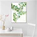 Picture of Green Dripping I _GroupedProduct_Rectangle_Portrait_Canvas_Framed_
