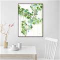 Picture of Green Dripping I _GroupedProduct_Rectangle_Portrait_Canvas_Framed_