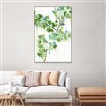 Picture of Green Dripping I _GroupedProduct_Rectangle_Portrait_Canvas_Framed_