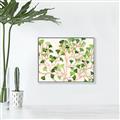 Picture of Happy Leaves _GroupedProduct_Rectangle_Landscape_Canvas_Framed_