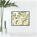Picture of Happy Leaves _GroupedProduct_Rectangle_Landscape_Canvas_Framed_