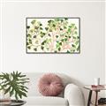 Picture of Happy Leaves _GroupedProduct_Rectangle_Landscape_Canvas_Framed_