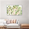 Picture of Happy Leaves _GroupedProduct_Rectangle_Landscape_Canvas_Framed_