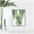 Picture of Green Dripping II _GroupedProduct_Rectangle_Portrait_Canvas_Framed_