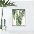 Picture of Green Dripping II _GroupedProduct_Rectangle_Portrait_Canvas_Framed_
