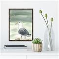 Picture of Sea Gull _GroupedProduct_Rectangle_Portrait_Canvas_Framed_