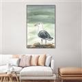 Picture of Sea Gull _GroupedProduct_Rectangle_Portrait_Canvas_Framed_