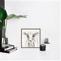 Picture of Frontal Cow Portrait _GroupedProduct_Square_Canvas_Framed_