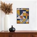 Picture of Seeing Triangle II _GroupedProduct_Rectangle_Portrait_Canvas_Framed_