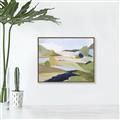 Picture of Green Landscape  _GroupedProduct_Rectangle_Landscape_Canvas_Framed_