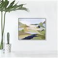 Picture of Green Landscape  _GroupedProduct_Rectangle_Landscape_Canvas_Framed_