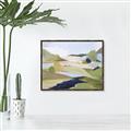 Picture of Green Landscape  _GroupedProduct_Rectangle_Landscape_Canvas_Framed_