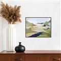 Picture of Green Landscape  _GroupedProduct_Rectangle_Landscape_Canvas_Framed_