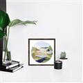 Picture of Green Landscape I _GroupedProduct_Square_Canvas_Framed_