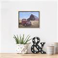 Picture of Red Wooden Barn _GroupedProduct_Rectangle_Landscape_Canvas_Framed_