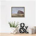 Picture of Wooden Fence _GroupedProduct_Rectangle_Landscape_Canvas_Framed_