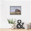 Picture of Wooden Fence _GroupedProduct_Rectangle_Landscape_Canvas_Framed_