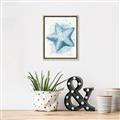 Picture of Teal Starfish _GroupedProduct_Rectangle_Portrait_Canvas_Framed_