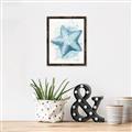 Picture of Teal Starfish _GroupedProduct_Rectangle_Portrait_Canvas_Framed_