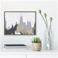 Picture of Gray Building _GroupedProduct_Rectangle_Landscape_Canvas_Framed_