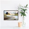 Picture of Seascape II _GroupedProduct_Rectangle_Landscape_Canvas_Framed_