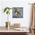 Picture of Drinking Glass With Flower _GroupedProduct_Square_Canvas_Framed_