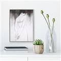 Picture of Shy Girl _GroupedProduct_Rectangle_Portrait_Canvas_Framed_