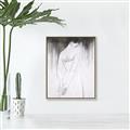 Picture of Shy Girl _GroupedProduct_Rectangle_Portrait_Canvas_Framed_