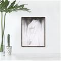 Picture of Shy Girl _GroupedProduct_Rectangle_Portrait_Canvas_Framed_