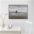 Picture of Horse Roundup _GroupedProduct_Rectangle_Landscape_Canvas_Framed_
