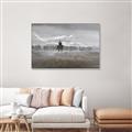 Picture of Horse Roundup _GroupedProduct_Rectangle_Landscape_Canvas_Framed_